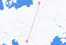 Flyrejser fra Tuzla til Kaunas