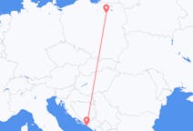Flyreiser fra Dubrovnik, Kroatia til Szczytno, Polen