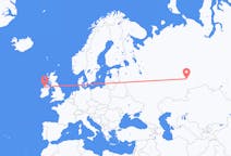 Flights from Yekaterinburg, Russia to Donegal, Ireland