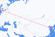 Flights from Gwangju to Helsinki