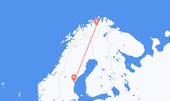 Fly fra Lakselv til Sundsvall