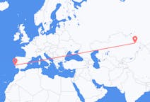 Flyrejser fra Semey, Kasakhstan til Lissabon, Portugal