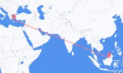 Flights from Long Lellang, Malaysia to Santorini, Greece
