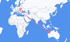 Flyrejser fra Newman, Australien til Craiova, Rumænien