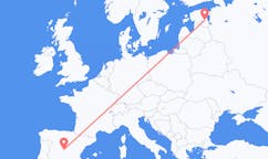 Flyg från Tartu till Madrid