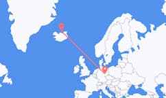 Flüge von Grimsey, Island nach Leipzig, Deutschland