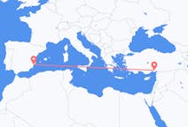 Flights from Adana in Turkey to Alicante in Spain