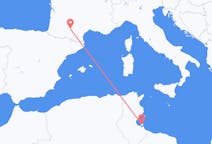 Flyreiser fra Djerba, Tunisia til Toulouse, Frankrike