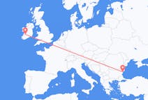 Flyg från Varna, Bulgarien till Shannon, County Clare, Irland