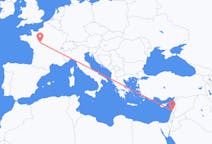 Flyg från Beirut, Lebanon till Tours, Frankrike