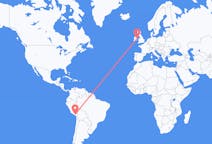 Flyg från Arequipa, Peru till Dublin, Irland