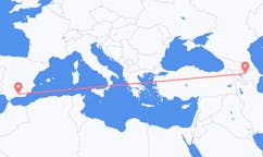 아제르바이잔 간자에서 출발해 스페인 그라나다로(으)로 가는 항공편