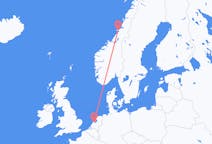 ตั๋วเครื่องบินจากเมืองRørvikไปยังเมืองอัมสเตอร์ดัม