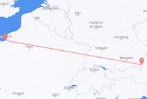 Flights from Deauville, France to Salzburg, Austria