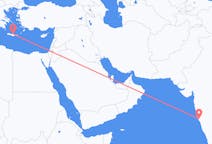 Flights from Goa, India to Heraklion, Greece