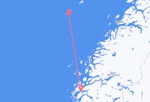 Fly fra Sandnessjøen til Røst