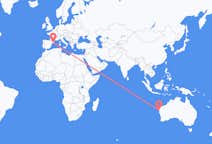 Flyreiser fra Carnarvon, Australia til Barcelona, Spania