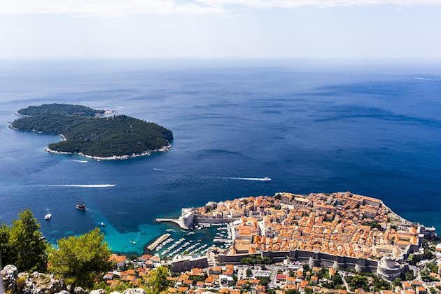 Visite panoramique de Dubrovnik - Vue sur le téléphérique