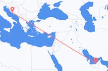 Flights from Abu Dhabi to Split