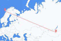 Flights from Ulaanbaatar, Mongolia to Leknes, Norway