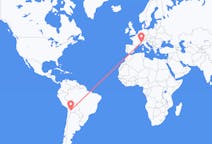 Flyrejser fra Uyuni, Bolivia til Torino, Italien