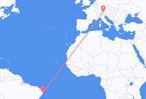 Flyrejser fra Recife, Brasilien til Innsbruck, Østrig