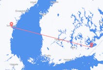 Flyg från Sundsvall till Villmanstrand