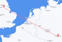 Flights from Nuremberg, Germany to Doncaster, England