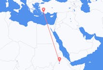Flights from Gondar, Ethiopia to Dalaman, Turkey