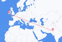 Flyreiser fra Rahim Yar Khan, Pakistan til Kork, Irland