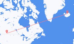 出发地 加拿大莱斯布里奇目的地 冰岛阿克雷里的航班