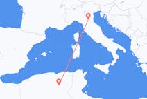 Flyrejser fra Biskra, Algeriet til Bologna, Italien