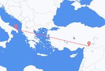 Flyg från Gaziantep, Turkiet till Brindisi, Turkiet