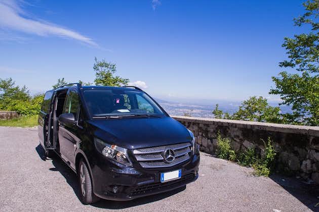Privat overføring i minivan fra Roma til Sorrento og omvendt