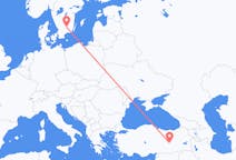 Flights from Elazığ, Turkey to Växjö, Sweden
