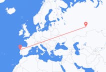 Flüge von Jekaterinburg, Russland nach Porto, Portugal