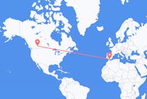 Flyg från Calgary, Kanada till Málaga, Spanien