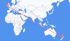 出发地 新西兰帕拉帕拉乌穆目的地 爱尔兰科克的航班