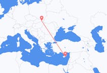 Flights from Košice in Slovakia to Larnaca in Cyprus