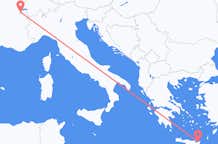 Flights from Sitia to Geneva