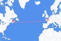 Flyreiser fra Halifax, Canada til Poitiers, Frankrike