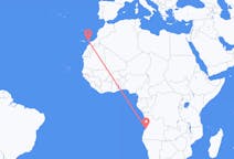 Vols de Catumbéla, Angola vers Ajuy, Espagne