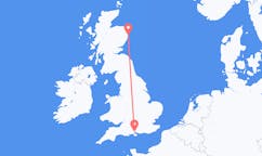 Flights from Southampton, the United Kingdom to Aberdeen, the United Kingdom
