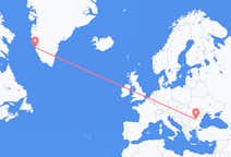 Flyreiser fra București, til Nuuk