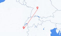 Vols de Stuttgart, Allemagne à Chambéry, France