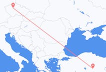出发地 捷克出发地 布拉格目的地 土耳其開塞利的航班