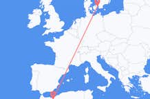 Flights from Oujda to Copenhagen