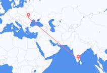 Flyrejser fra Tiruchirappalli, Indien til Suceava, Rumænien