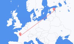 Flights from Poitiers, France to Tartu, Estonia