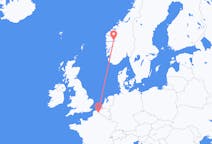 出发地 挪威松达尔目的地 法国里尔的航班